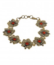 Браслет Цветок Фиалка 3331