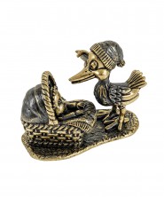 Птица Аист с люлькой без подставки 3676.1