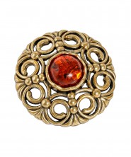 Пуговица Завиток Средняя 3918.2