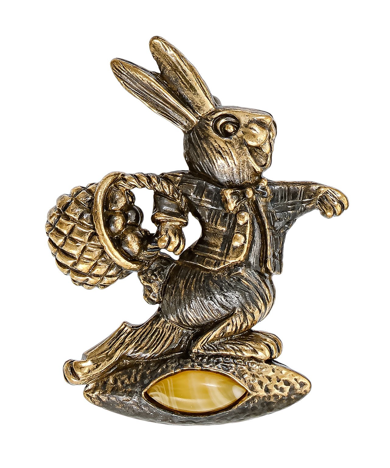 Брошь Заяц Пасхальный 1079.4