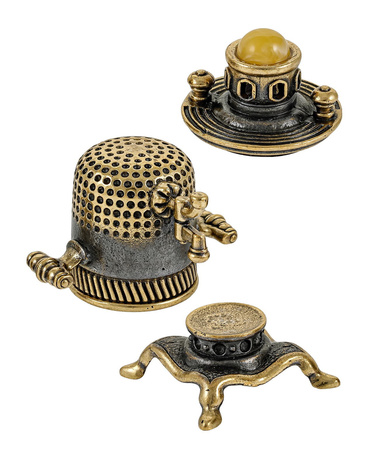 Наперсток Самовар Чаепитие 1918