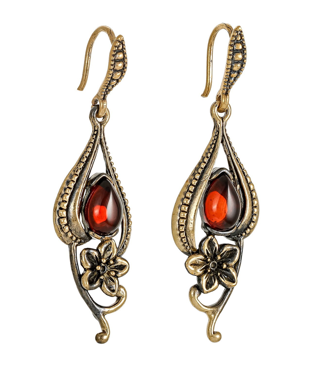 Серьги Цветение 3116С