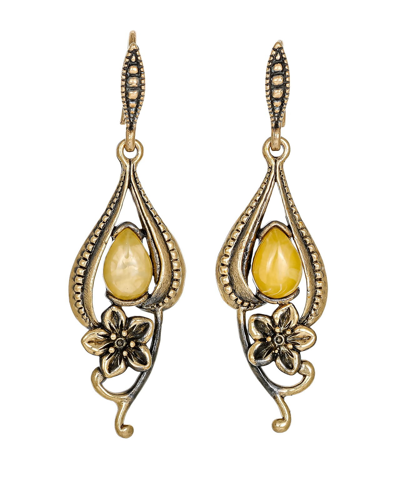 Серьги Цветение 3116С