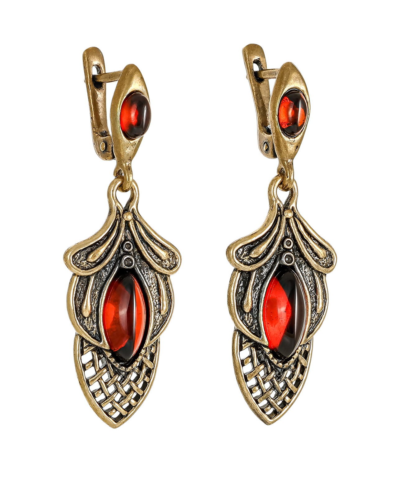 Серьги Занавес 3117С