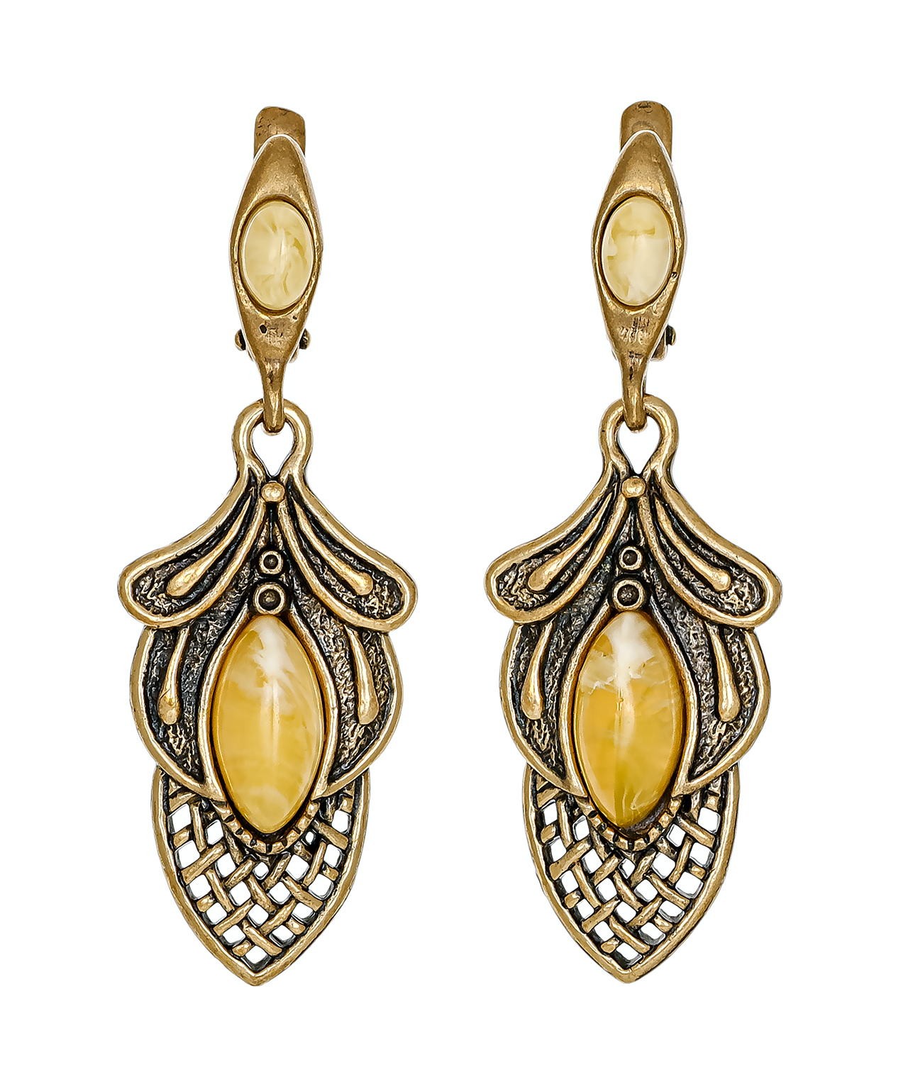 Серьги Занавес 3117С