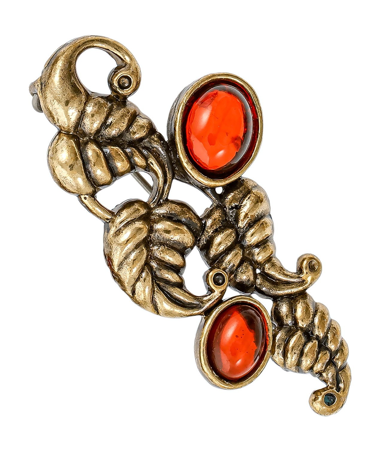 Брошь Веточка Вьюнок 3421.4