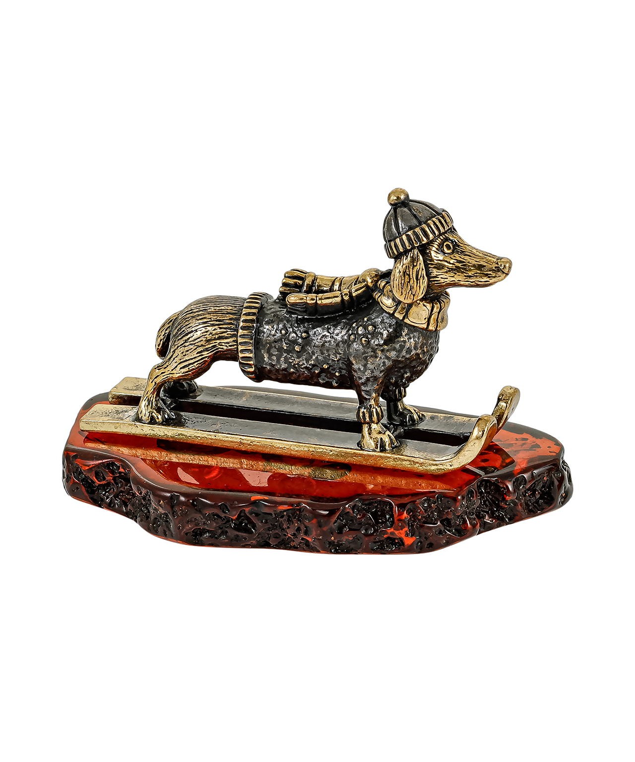 Собака Такса Лыжница 3631