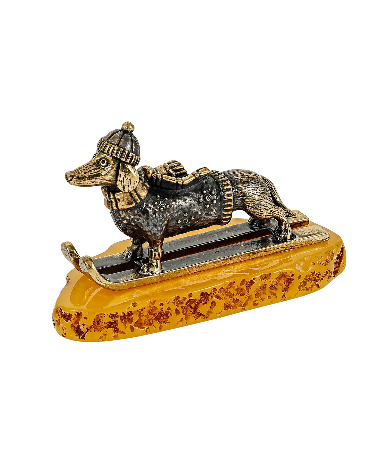 Собака Такса Лыжница 3631