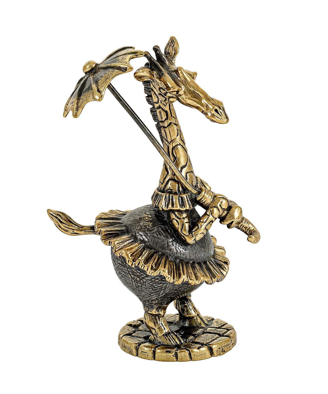 Жираф под зонтиком без родставки 3641.1