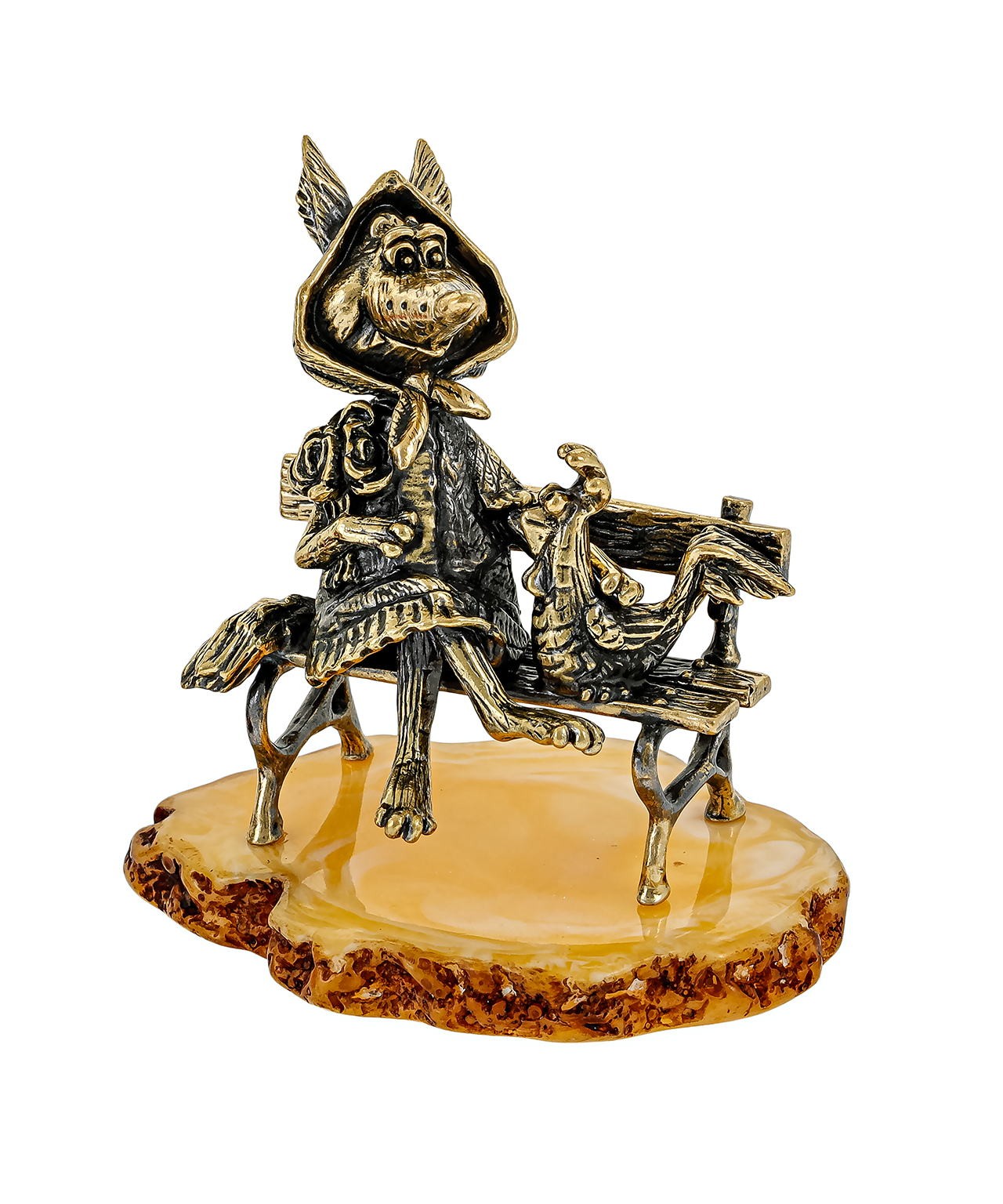 Лиса с курочкой 3660