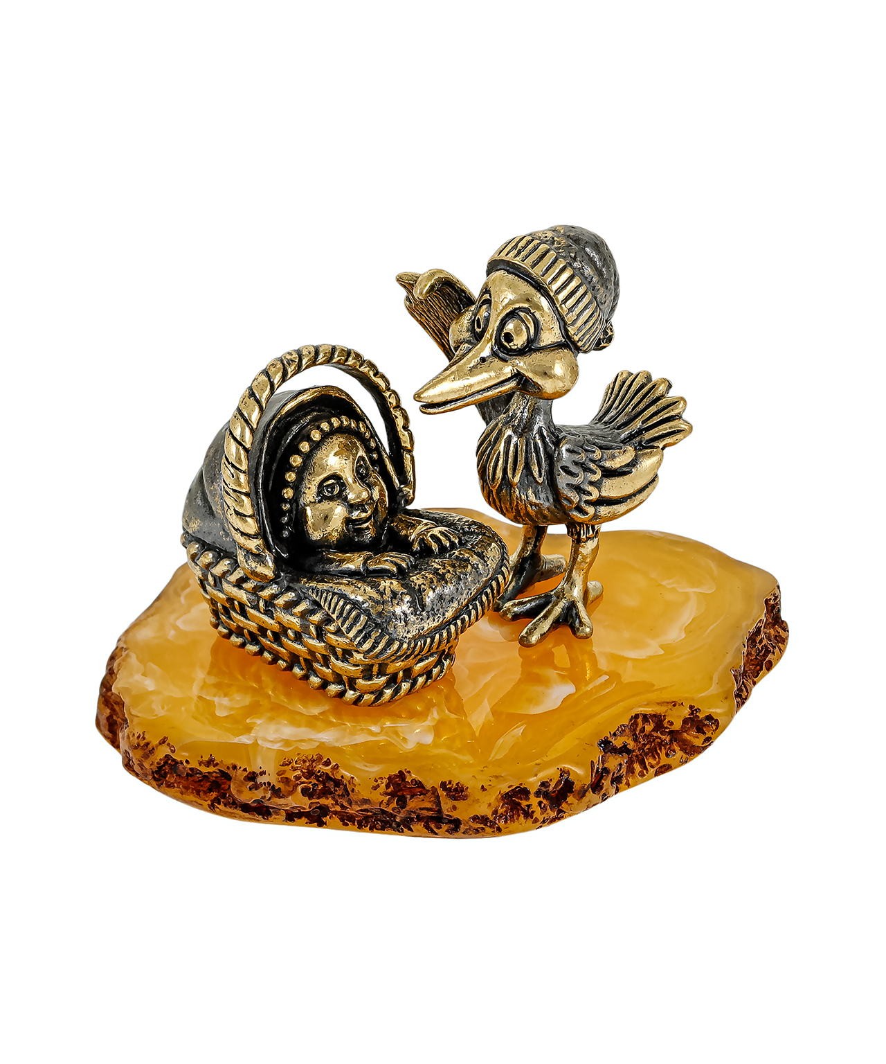 Птица Аист с люлькой 3676