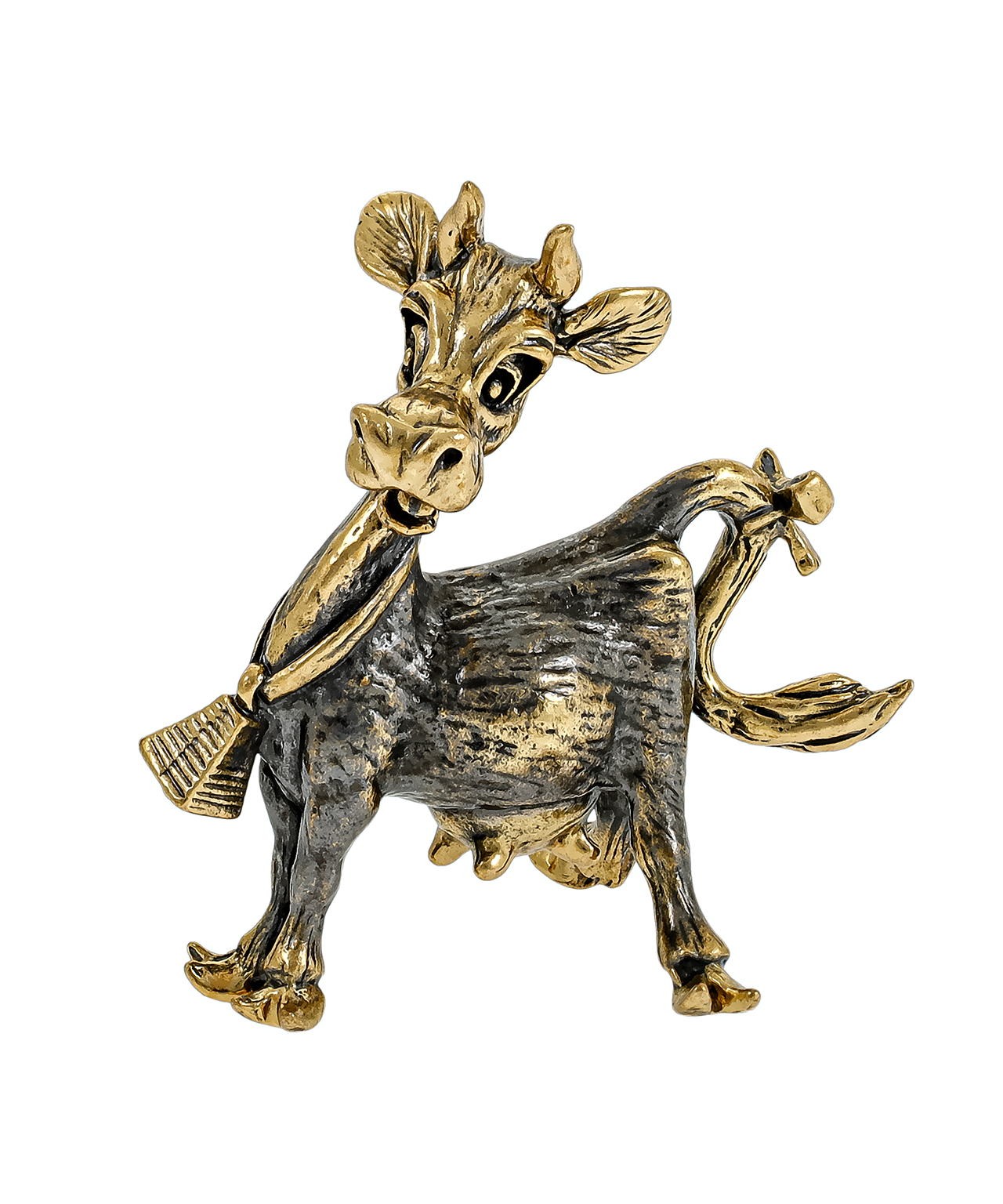 Корова Снежка без подставки 3678.1