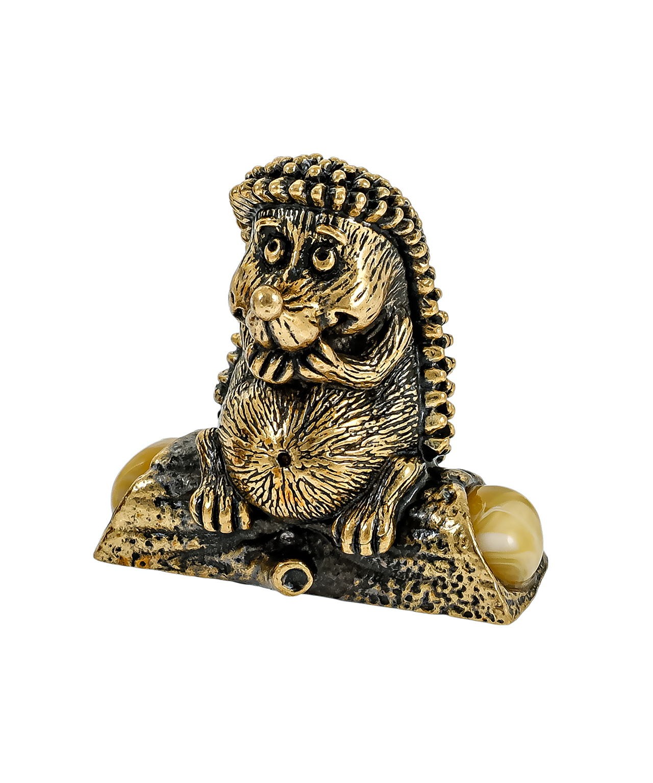 Ежик в предвкушении без подставки 3684.1