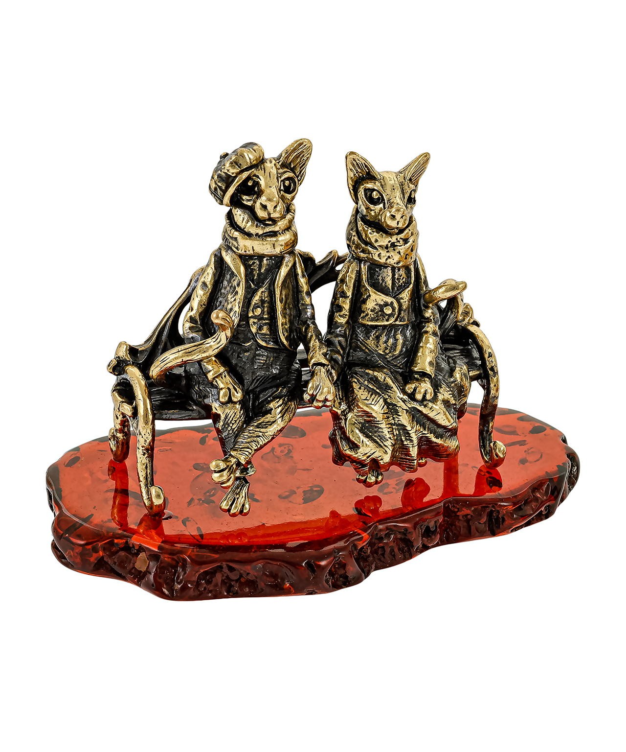 Коты Осенняя романтика 3688