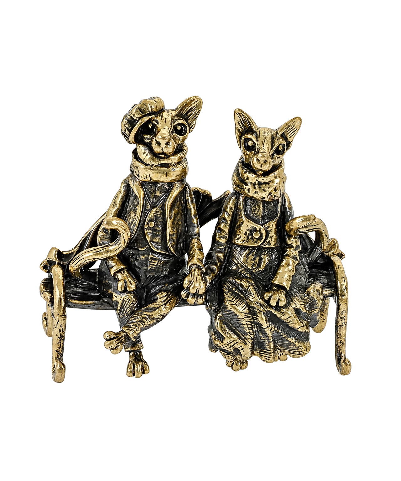 Коты Осенняя романтика без подставки 3688.1