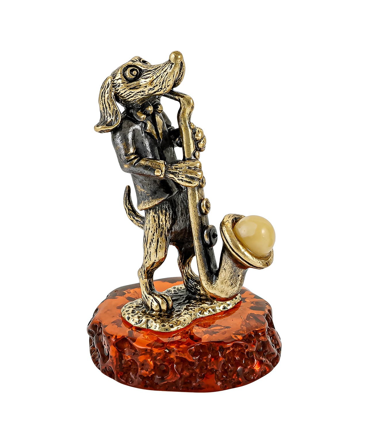 Собака Такса Саксофонист 3690