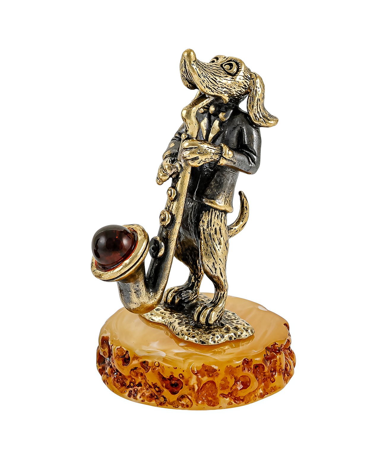 Собака Такса Саксофонист 3690