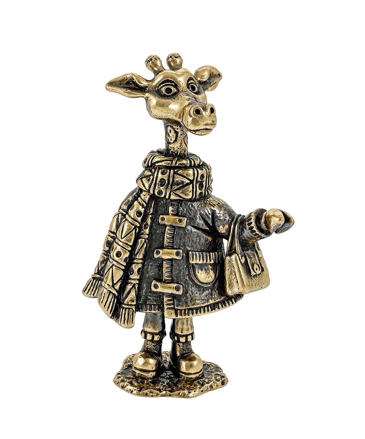 Жираф в шарфике без подставки 3717.1