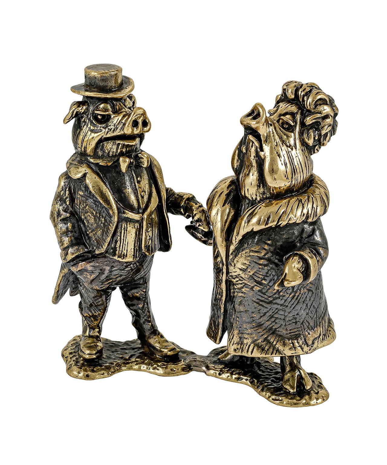 Свиньи Дама и Джентльмен без подставки 3718.1