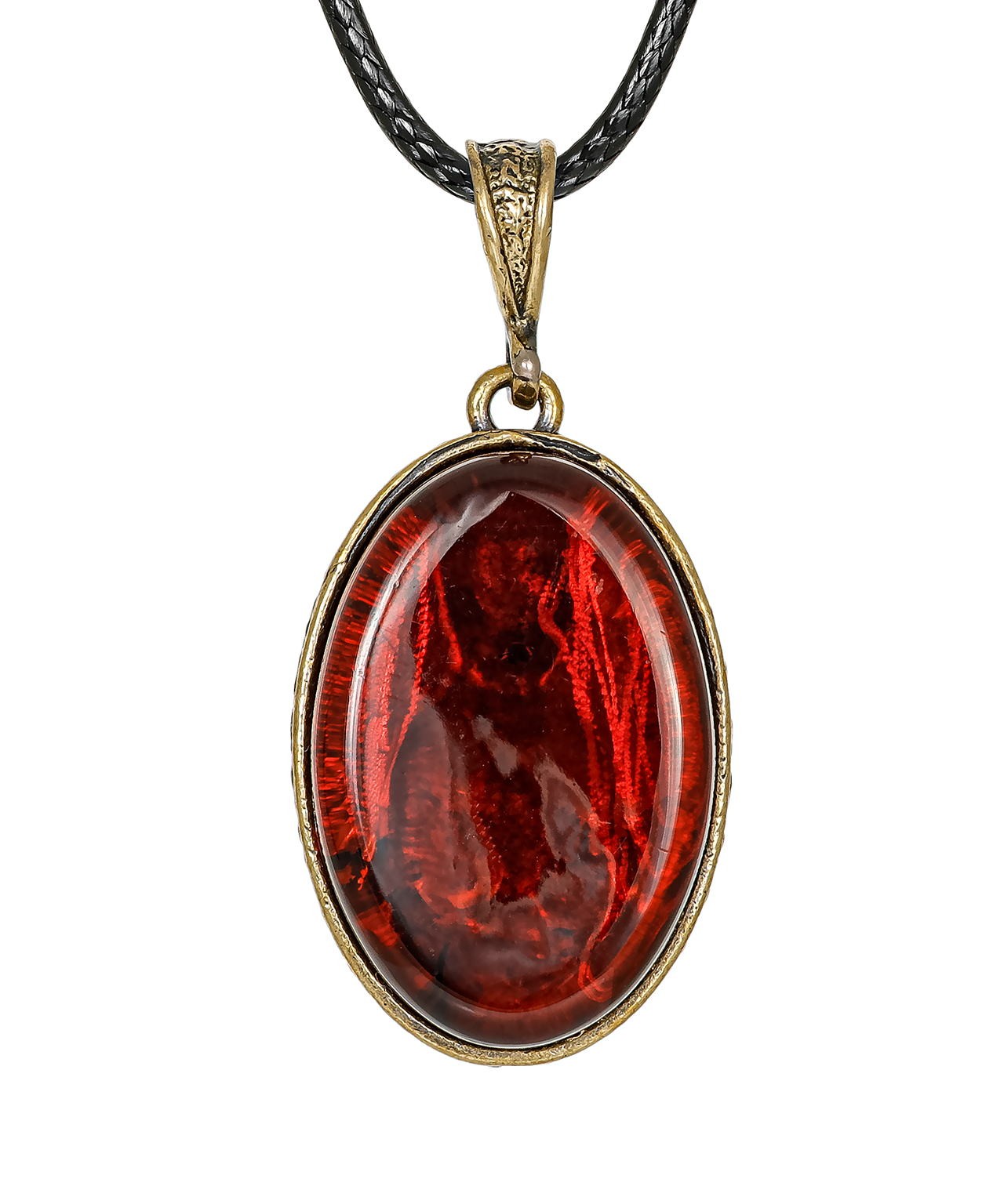 Подвеска Икона Семистрельная Богородица Овал 3892.5