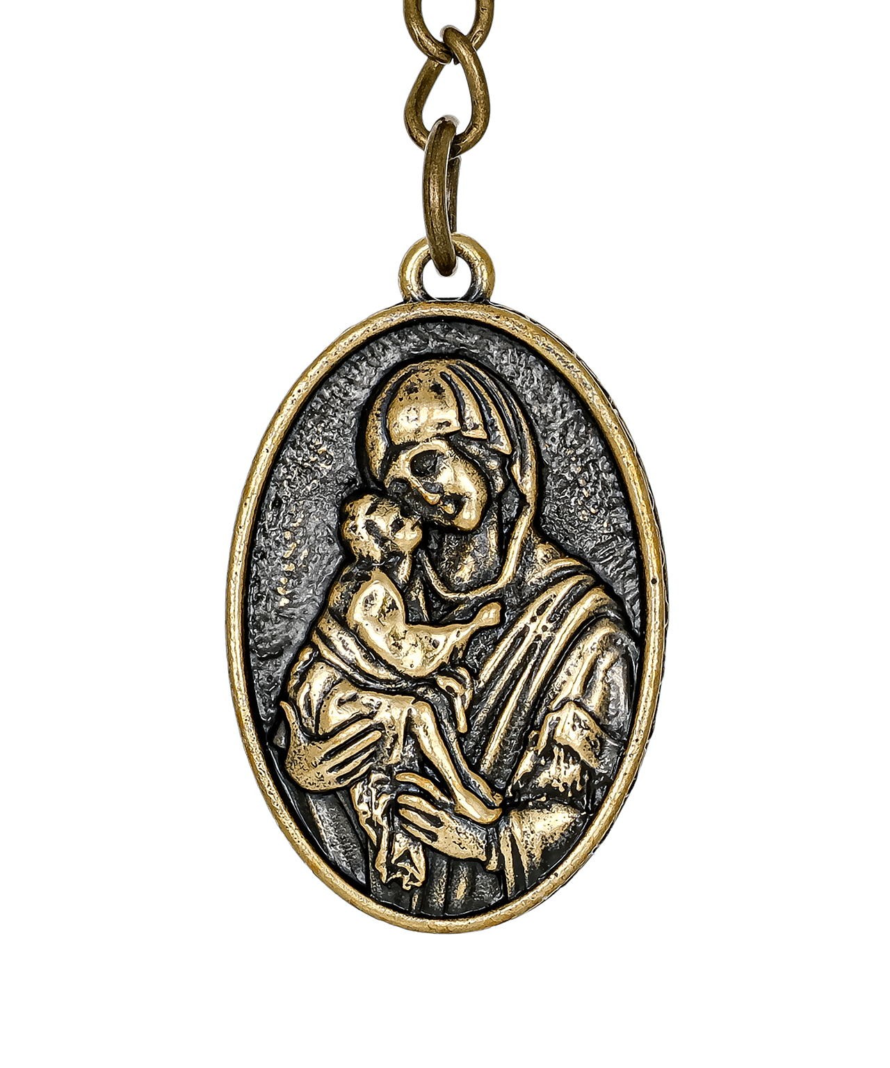 Брелок Икона Донская Богородица Овал 3888