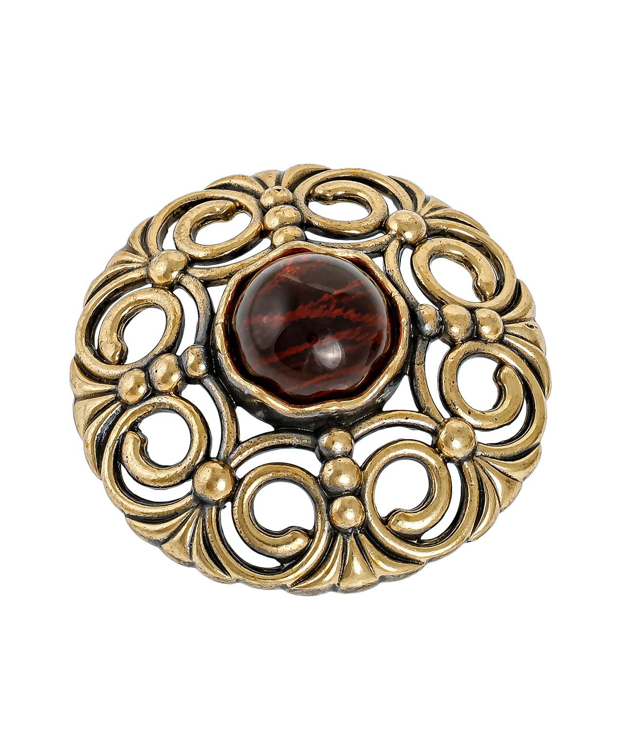 Пуговица Завиток Большая 3918