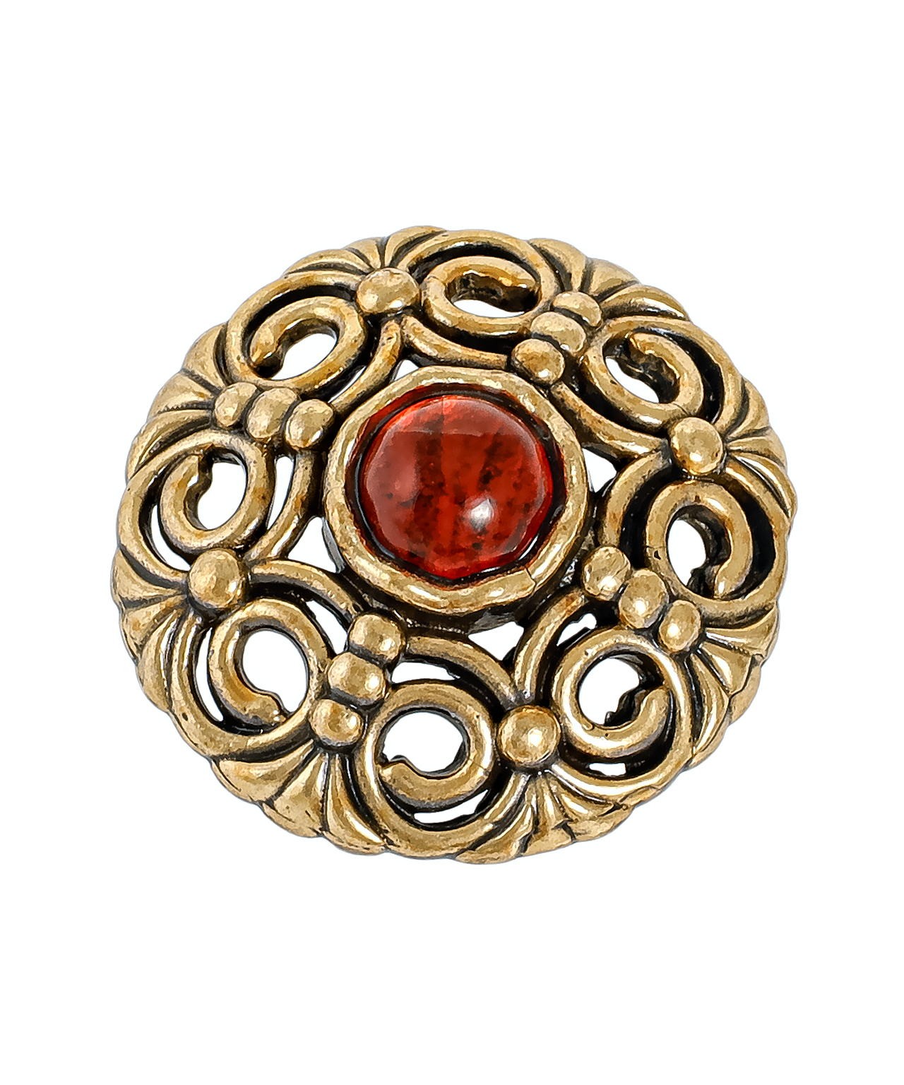 Пуговица Завиток Маленькая 3918.1