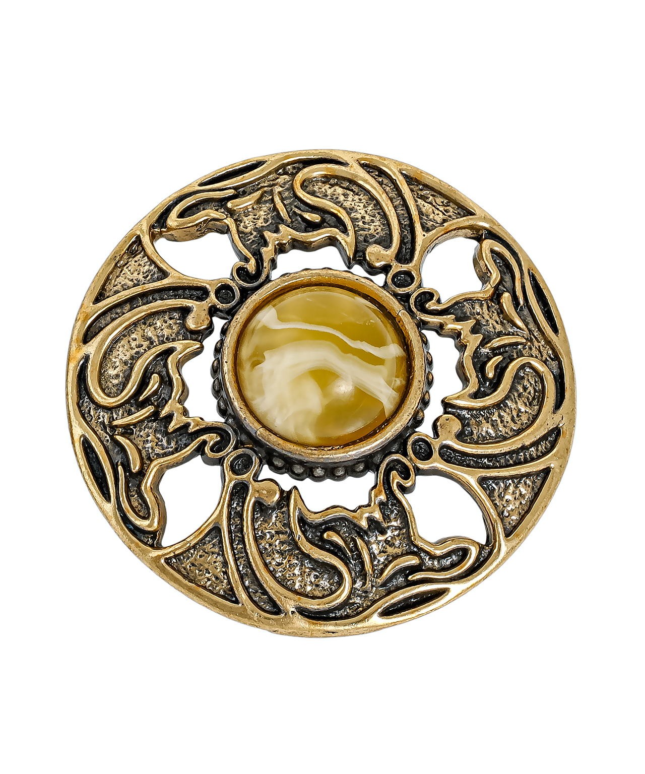 Пуговица Волна Большая 3919