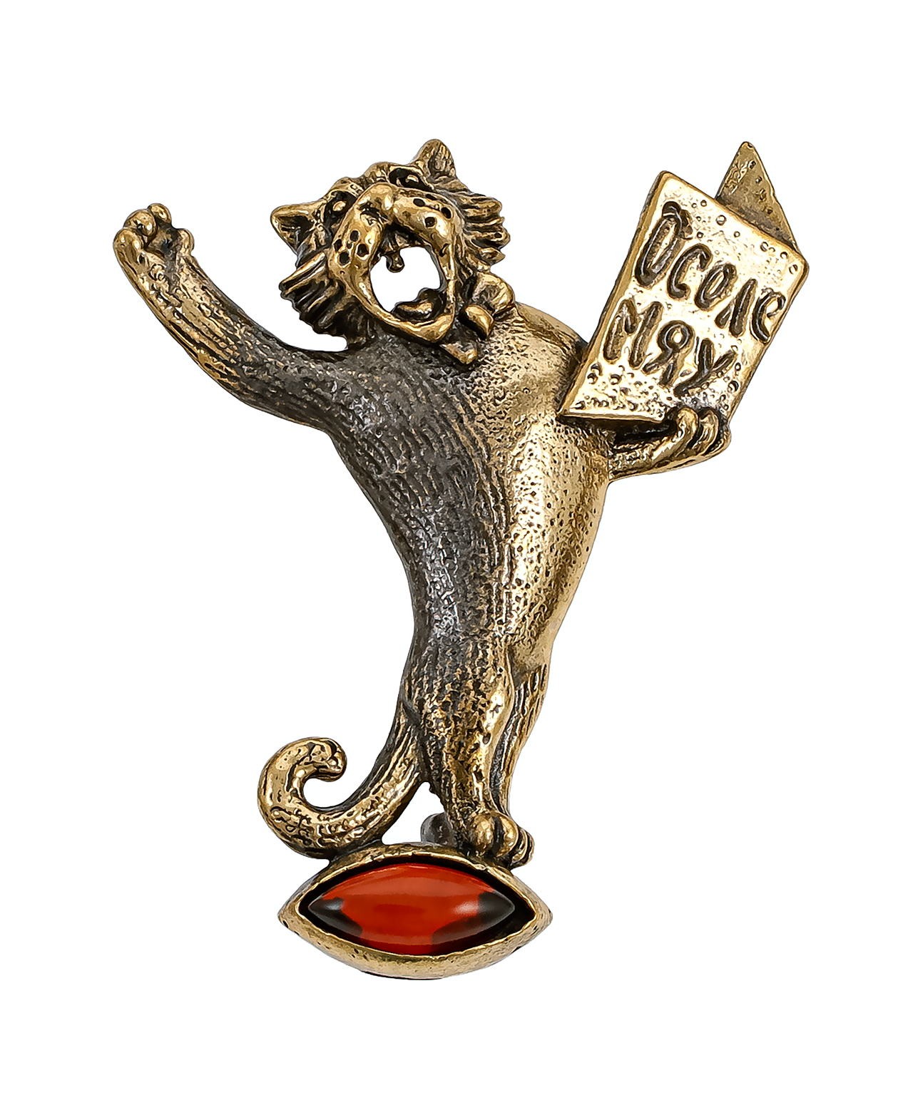Брошь Кот Опера 3946.4