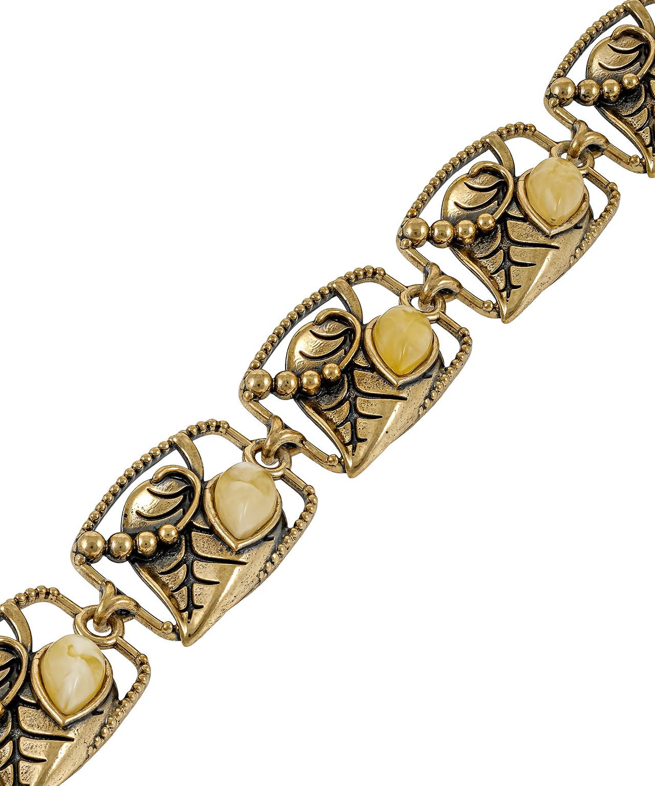 Браслет Листик Сирени 4045