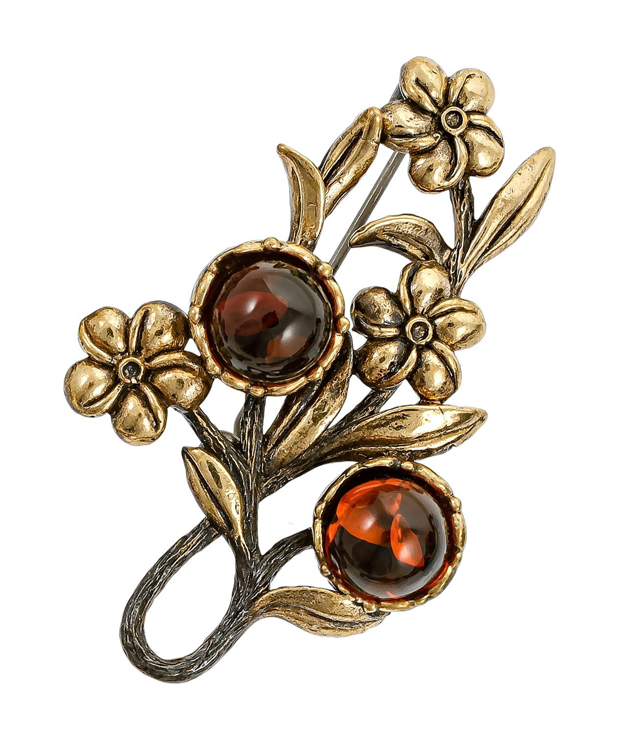 Брошь Ягодки 901.4
