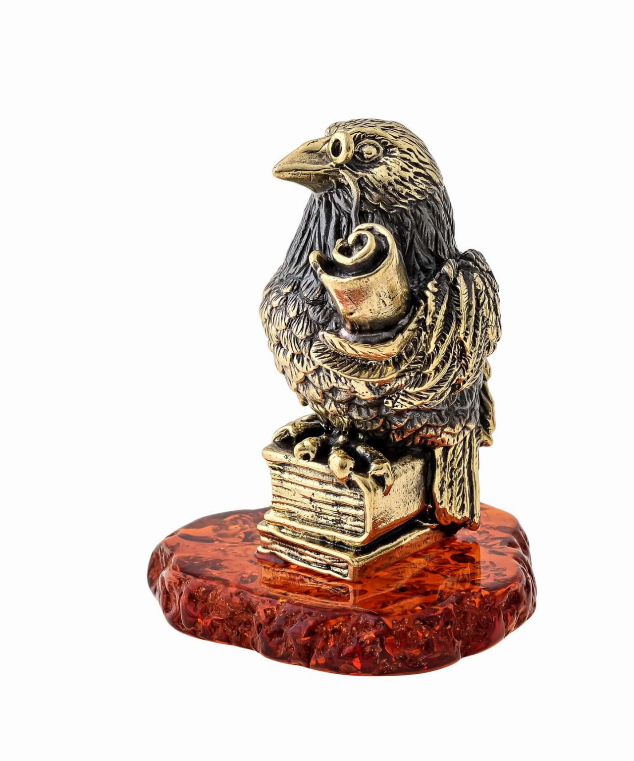 Птица Ворон со свитком 1408